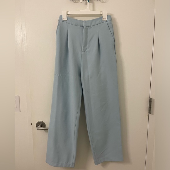 Light blue trousers - Urban Outfitters, worn 3 times - Picture 1 of 4